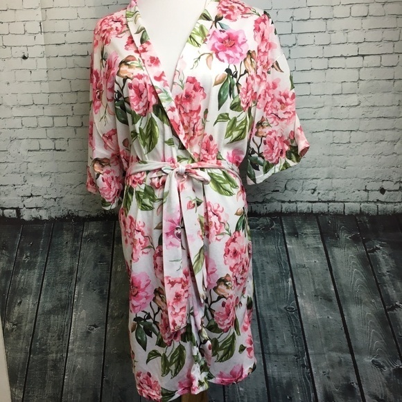 Show Me Your Mumu Brie Robe Garden of Blooms O/S Floral Swim Coquette Feminine - Picture 3 of 9